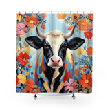 Neave Shower Curtain in Multicolor