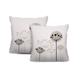 Neka Botanical Reversible Indoor/Outdoor Square Pillow