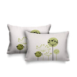 Neka Botanical Reversible Indoor/Outdoor Rectangular Pillow