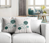 Neka Botanical Reversible Indoor/Outdoor Square Pillow