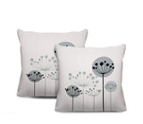 Neka Botanical Reversible Indoor/Outdoor Square Pillow