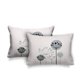 Neka Botanical Reversible Indoor/Outdoor Rectangular Pillow