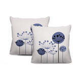 Neka Botanical Reversible Indoor/Outdoor Square Pillow