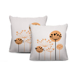 Neka Botanical Reversible Indoor/Outdoor Square Pillow
