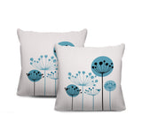 Neka Botanical Reversible Indoor/Outdoor Square Pillow