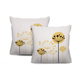 Neka Botanical Reversible Indoor/Outdoor Square Pillow