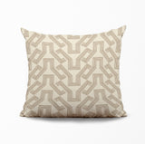 Nevaeh Geometric Reversible Indoor/Outdoor Square Pillow