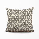 Nevaeh Geometric Reversible Indoor/Outdoor Square Pillow