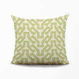 Nevaeh Geometric Reversible Indoor/Outdoor Square Pillow