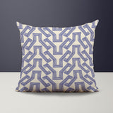 Nevaeh Geometric Reversible Indoor/Outdoor Square Pillow