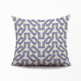 Nevaeh Geometric Reversible Indoor/Outdoor Square Pillow