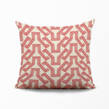 Nevaeh Geometric Reversible Indoor/Outdoor Square Pillow