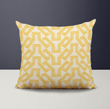 Nevaeh Geometric Reversible Indoor/Outdoor Square Pillow