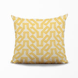Nevaeh Geometric Reversible Indoor/Outdoor Square Pillow