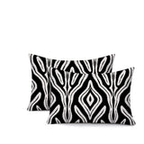 Niels Zebra Print Indoor/Outdoor Reversible Rectangular Pillow