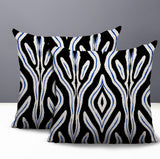 Niels Zebra Print Indoor/Outdoor Reversible Square Pillow