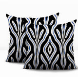 Niels Zebra Print Indoor/Outdoor Reversible Square Pillow