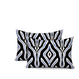 Niels Zebra Print Indoor/Outdoor Reversible Rectangular Pillow