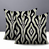 Niels Zebra Print Indoor/Outdoor Reversible Square Pillow