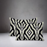 Niels Zebra Print Indoor/Outdoor Reversible Rectangular Pillow