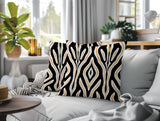 Niels Zebra Print Indoor/Outdoor Reversible Square Pillow