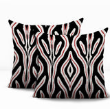 Niels Zebra Print Indoor/Outdoor Reversible Square Pillow