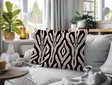 Niels Zebra Print Indoor/Outdoor Reversible Square Pillow
