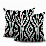 Niels Zebra Print Indoor/Outdoor Reversible Square Pillow