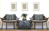 Niels Zebra Print Indoor/Outdoor Reversible Rectangular Pillow