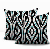 Niels Zebra Print Indoor/Outdoor Reversible Square Pillow