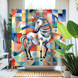 Nigma Shower Curtain in Multicolor - view 2
