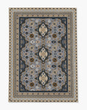 Nimo low pile chair mat in Grey