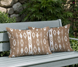 Nita 2 Sets Indoor/Outdoor Reversible Rectangular Pillow