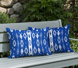 Nita 2 Sets Indoor/Outdoor Reversible Rectangular Pillow