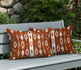Nita 2 Sets Indoor/Outdoor Reversible Rectangular Pillow
