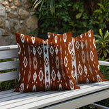Nita 2 Sets Indoor/Outdoor Reversible Square Pillow