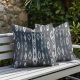 Nita 2 Sets Indoor/Outdoor Reversible Square Pillow