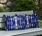 Nita 2 Sets Indoor/Outdoor Reversible Rectangular Pillow