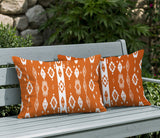 Nita 2 Sets Indoor/Outdoor Reversible Rectangular Pillow