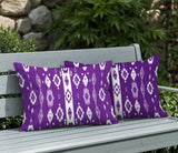 Nita 2 Sets Indoor/Outdoor Reversible Rectangular Pillow