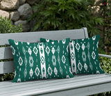 Nita 2 Sets Indoor/Outdoor Reversible Rectangular Pillow