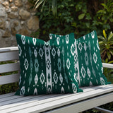 Nita 2 Sets Indoor/Outdoor Reversible Square Pillow