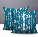 Nita 2 Sets Indoor/Outdoor Reversible Square Pillow
