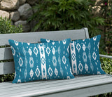 Nita 2 Sets Indoor/Outdoor Reversible Rectangular Pillow