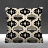 Noel Ball Geometric Reversible Indoor/Outdoor Square Pillow