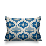 Noel Ball Geometric Reversible Indoor/Outdoor Rectangular Pillow