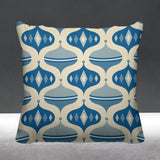 Noel Ball Geometric Reversible Indoor/Outdoor Square Pillow