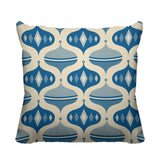 Noel Ball Geometric Reversible Indoor/Outdoor Square Pillow