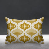 Noel Ball Geometric Reversible Indoor/Outdoor Rectangular Pillow