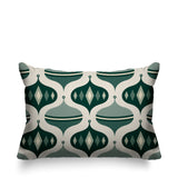 Noel Ball Geometric Reversible Indoor/Outdoor Rectangular Pillow